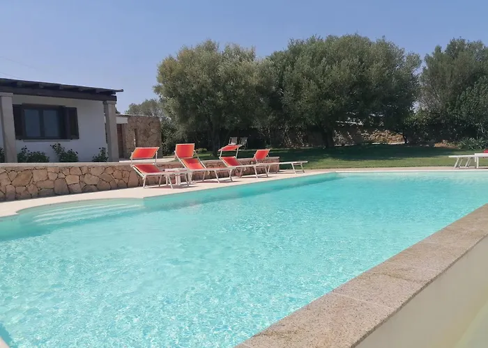La Sima Con Piscina Vista Mare Sardegna 别墅 *